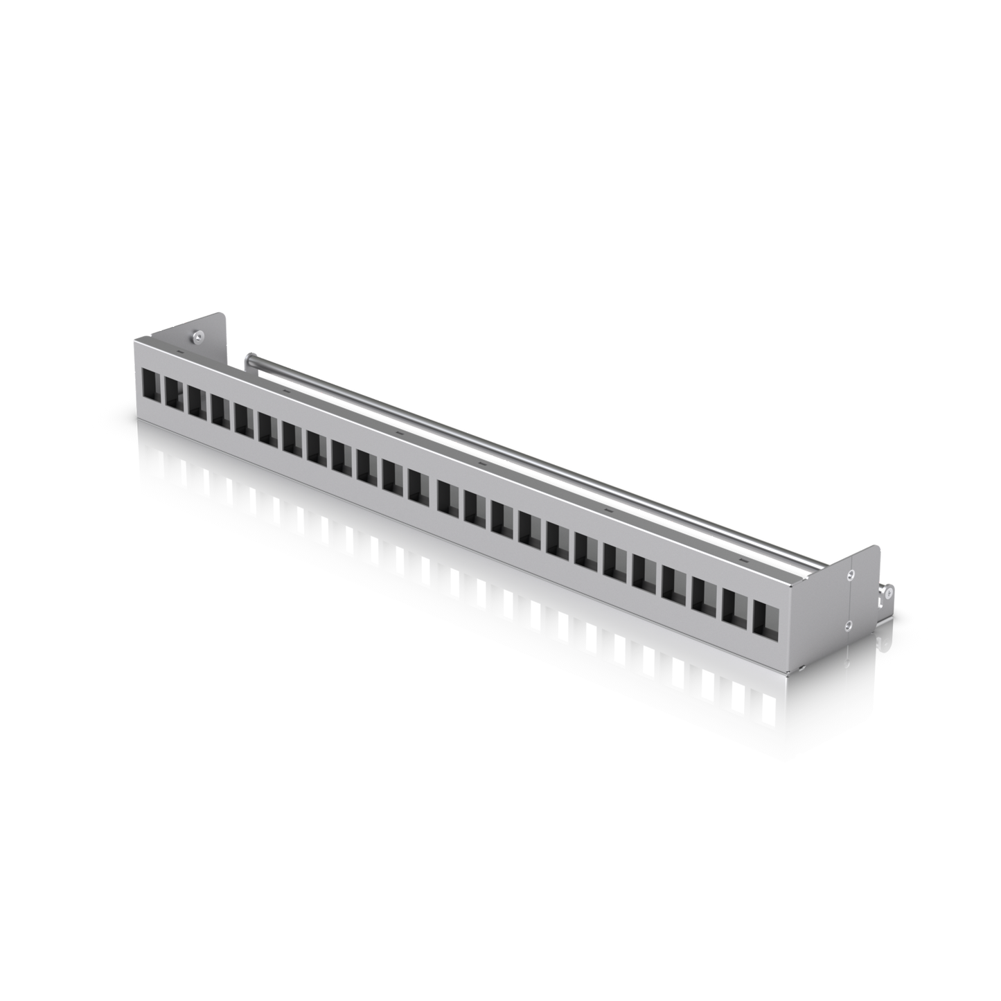 24-Port Blank Keystone Patch Panel