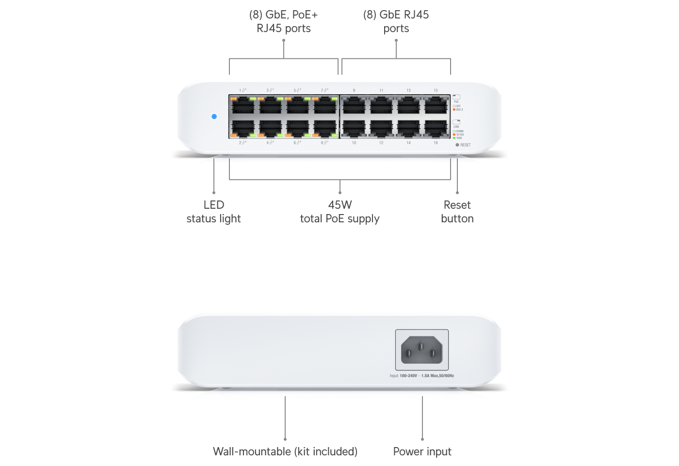 Switch Lite 16 PoE