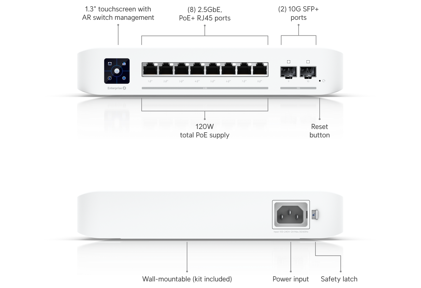 Switch Enterprise 8 PoE